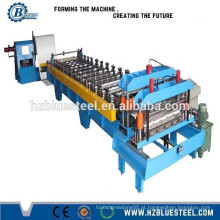 Hot Sale ondulado Metal Roofing Painel Roll formando máquina / alumínio Telha Tile Sheet Making Machine